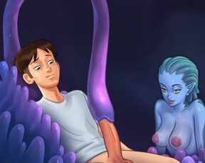 Summertime Saga - Part 8 - Aqua Sea Sex Blow By LoveSkySanX