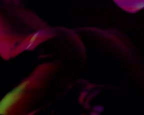 Psychedelic Lesbian ionate Kissing & Grinding